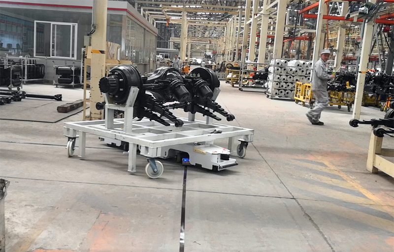 AGV搬运机器人智能AI化